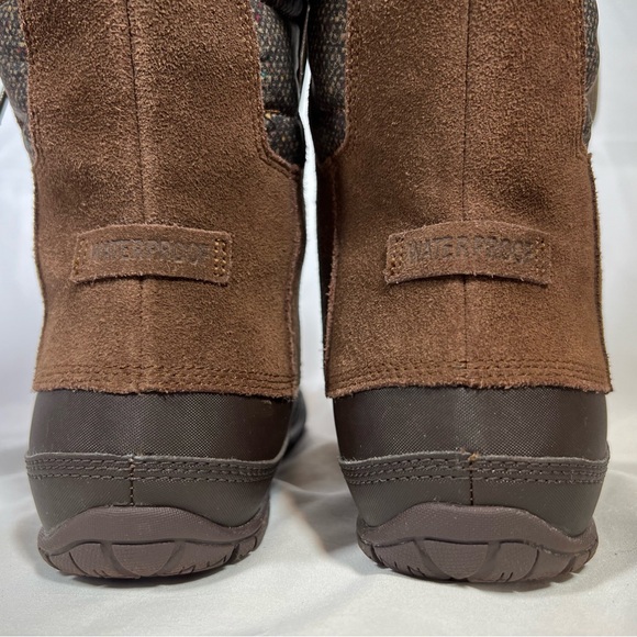 🎉HP🎉 The North Face Nuptse Purna Waterproof Faux Fur Trim Winter Boots 7 EUC - Picture 3 of 12